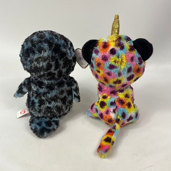 Ty Beanie Boos Plush Lot of 6 Giselle, Glamour, Yago & More Mixed Sizes Tags - Picture 3 of 14